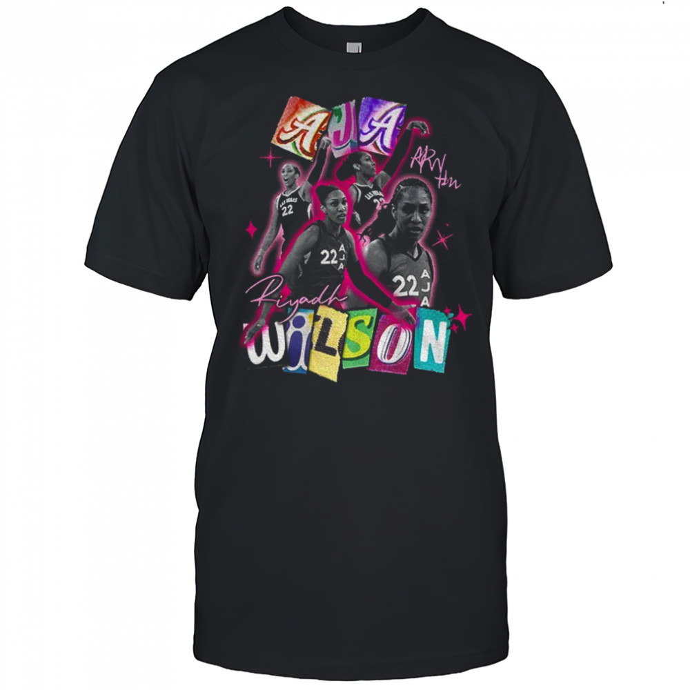 A’ja Wilson Las Vegas Aces star graphic shirt