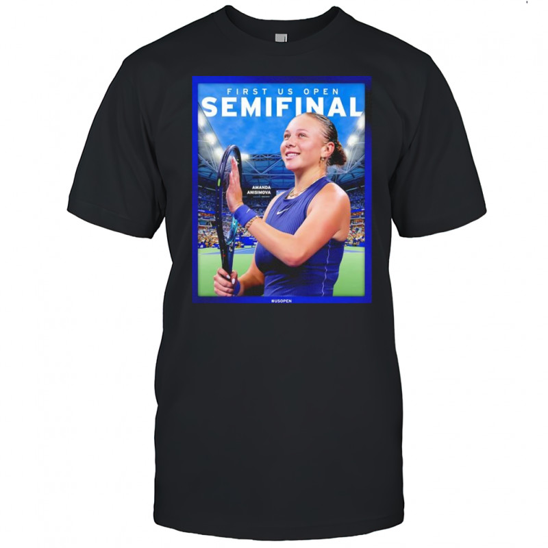 Amanda Anisimova US Open tennis welcome to the semifinal shirt