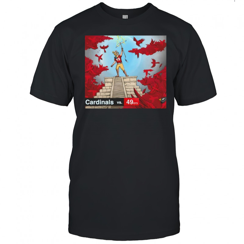Arizona Cardinals vs San Francisco 49ers Loky comic shirt