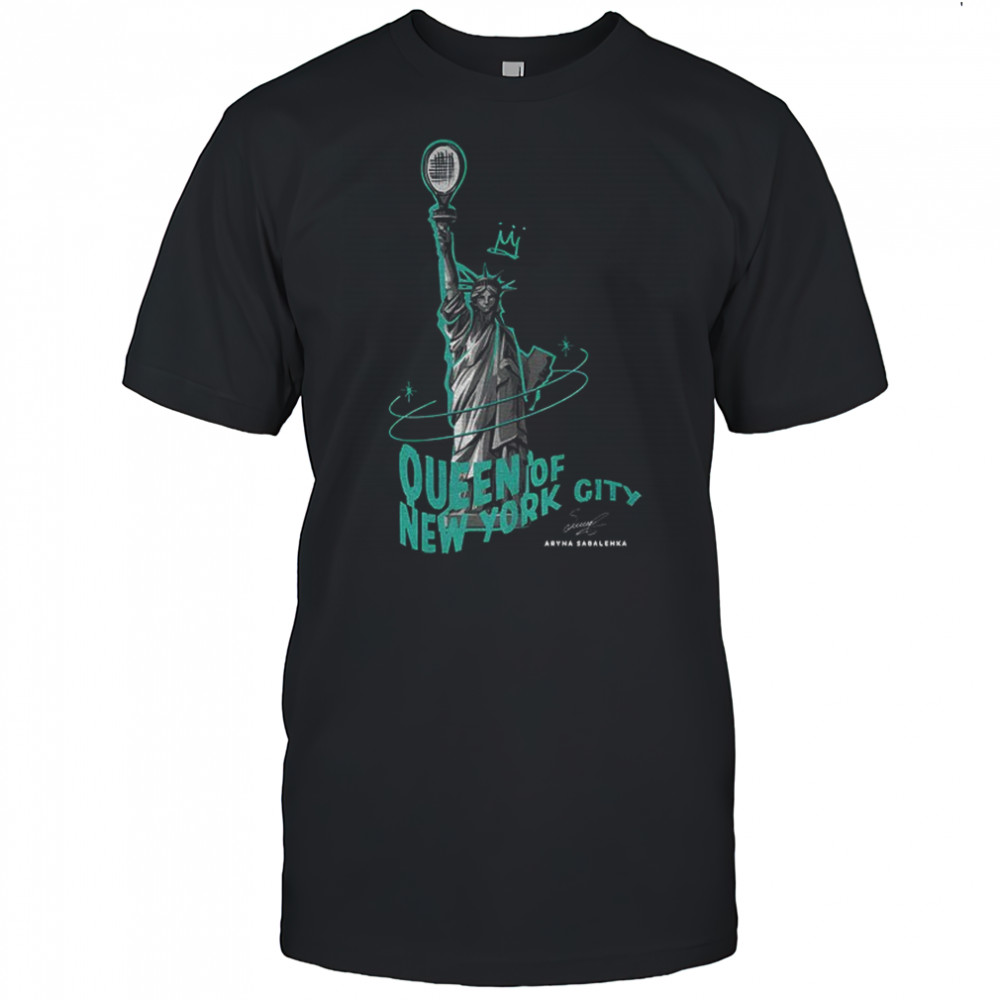 Aryna Sabalenka Statue of Liberty Queen of New York City signature shirt