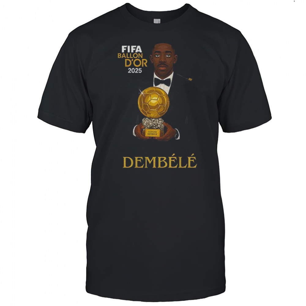 Ballon d’Or 2025 Winner Ousmane Dembélé shirt