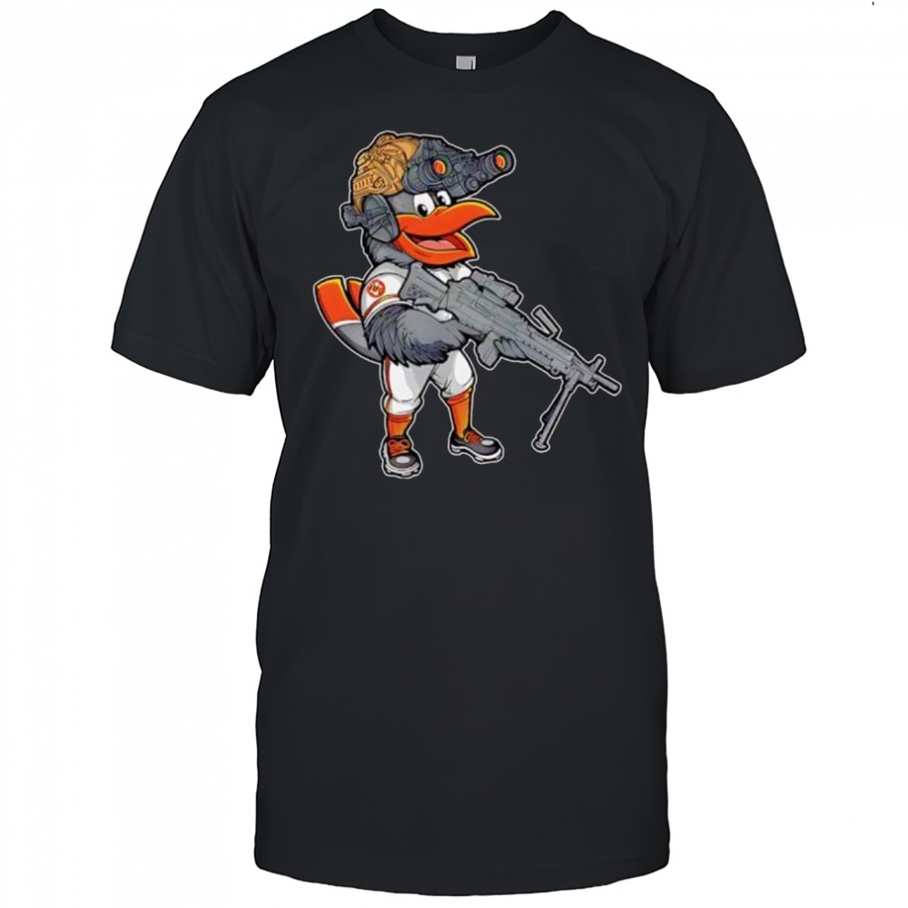 Baltimore Orioles Bird Military Rifle Night Vision shirt
