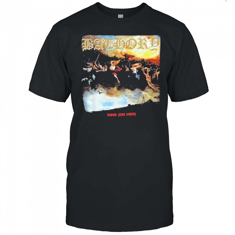 Bathory Blood Fire Death T-shirt