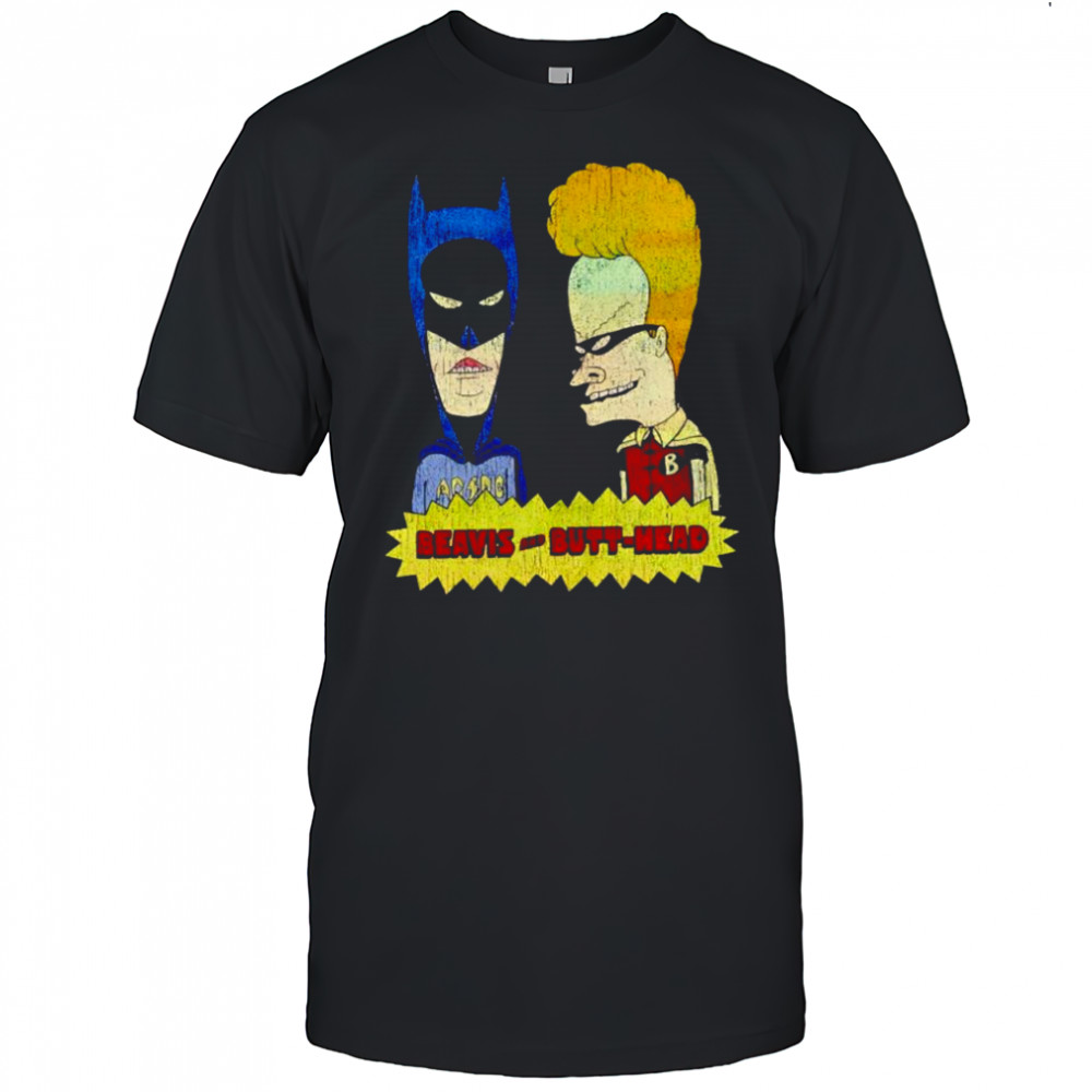 Beavis and Butthead Batman and Robin shirt