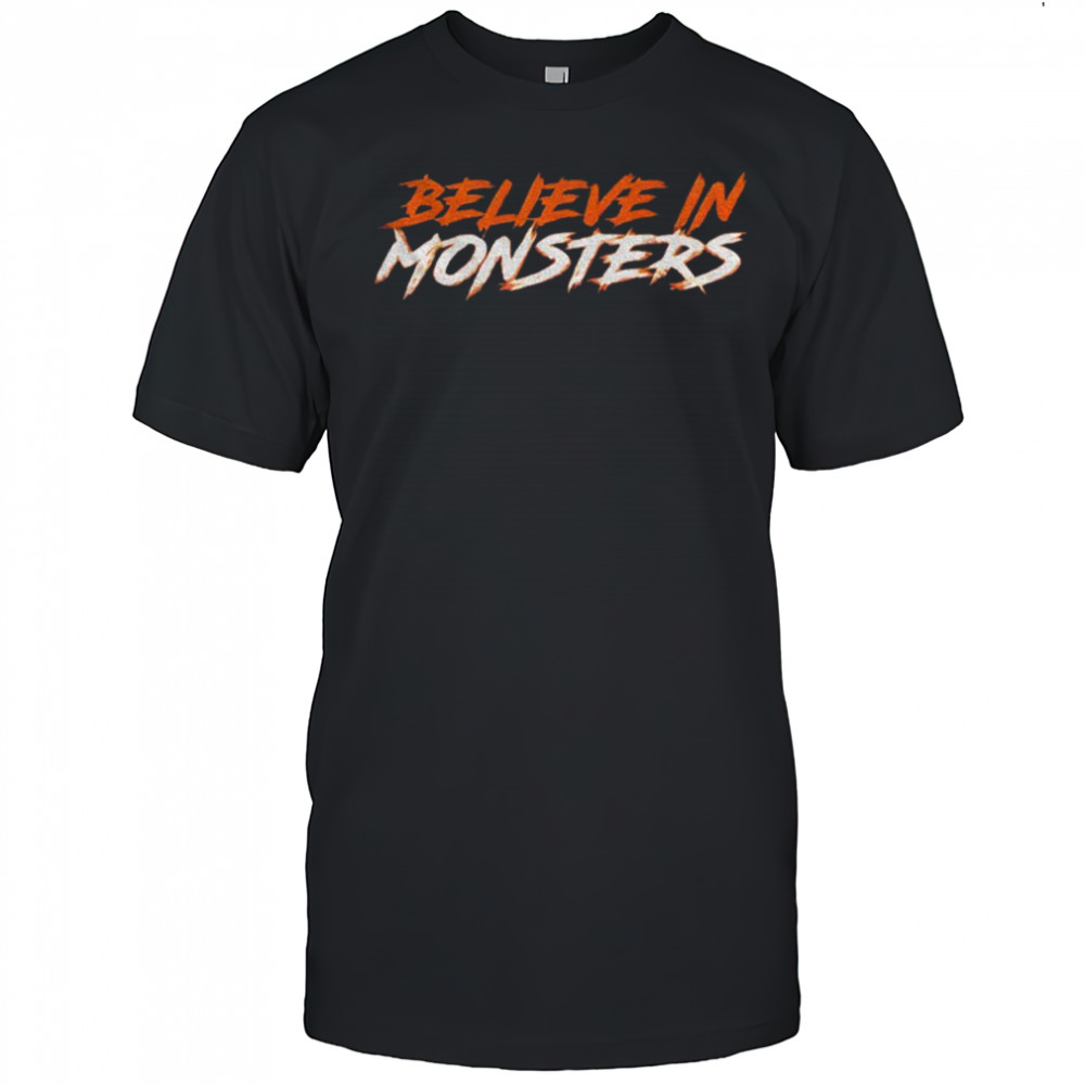Believe In Monsters Chicago Bears Football NFL 2025 shirt