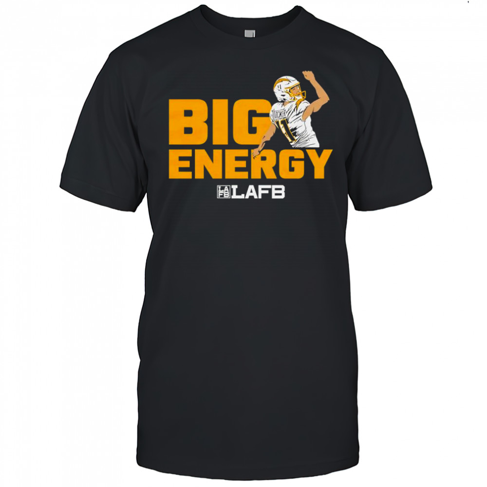 BIG Energy Los Angeles Chargers poster shirt