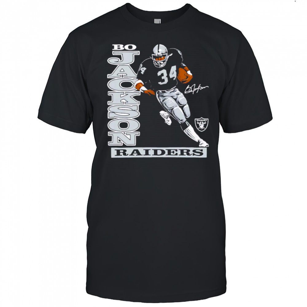 Bo Jackson Raiders 34 American Football Player shirt
