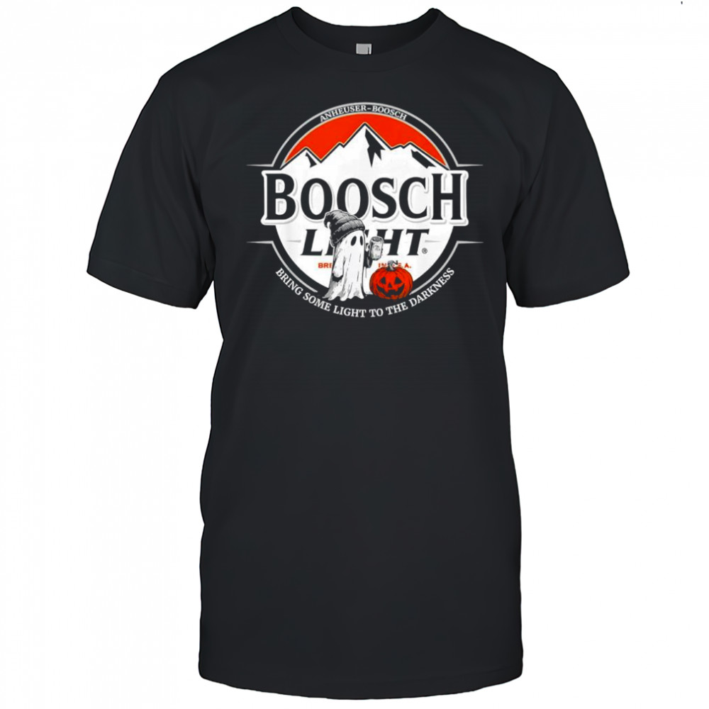 Boosch Light Ghost Beer Halloween Boo Ghost Drinking Spooky Season shirt
