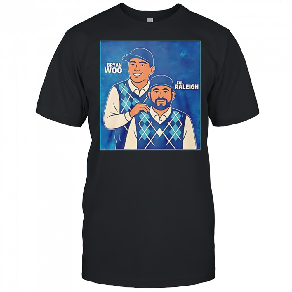 Bryan Woo and Cal Raleigh Step Brothers shirt