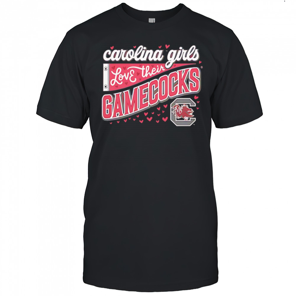 Carolina girls love their Gamecocks shirt
