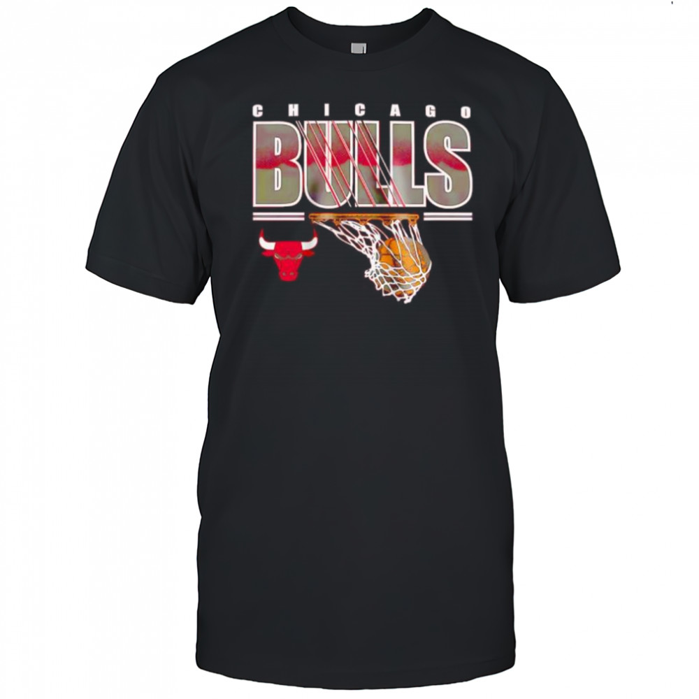 Chicago Bulls Basketball and Mascot Logo Shirt