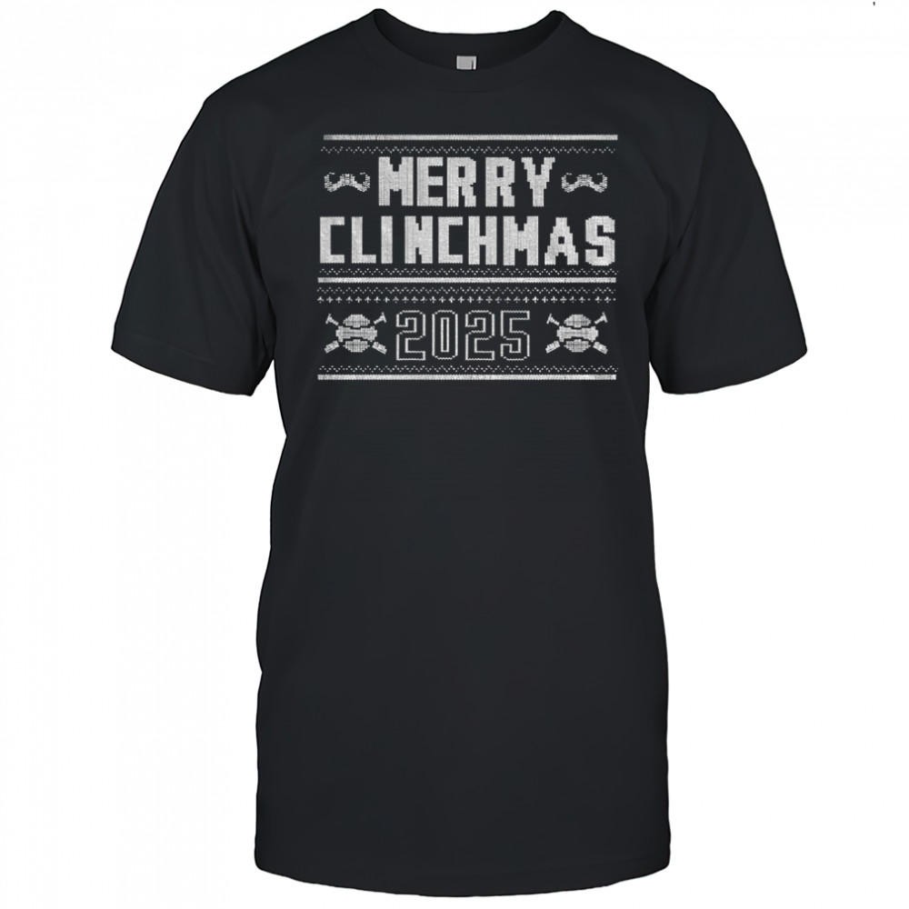 Cincinnati Reds Merry Clinchmas 2025 Merry Christmas shirt