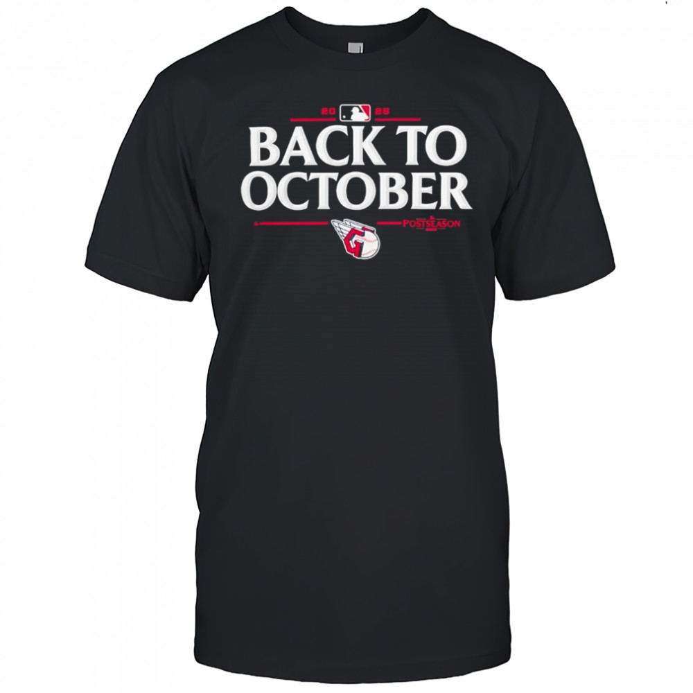 Cleveland Guardians Back To October Postseason 2025 shirt