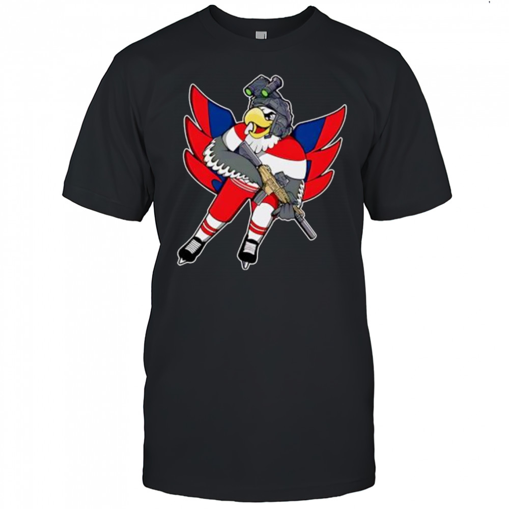Columbus Blue Jackets Eagle Military Rifle Night Vision shirt