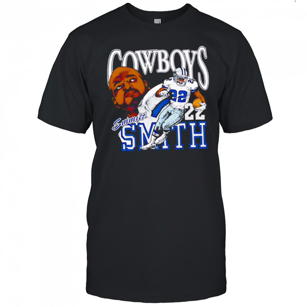 Cowboys Emmitt Smith 22 Football Player Portrait shirt