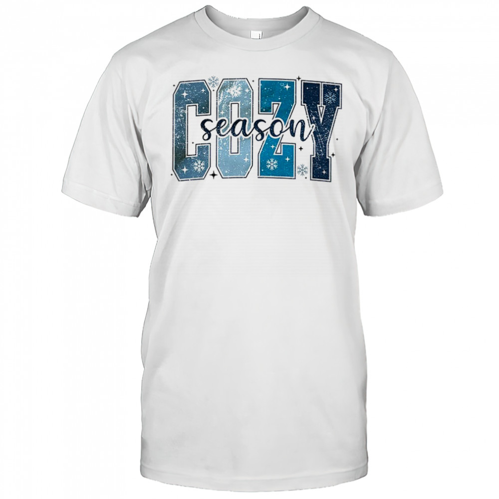 Cozy season winter Santa Christmas 2025 shirt