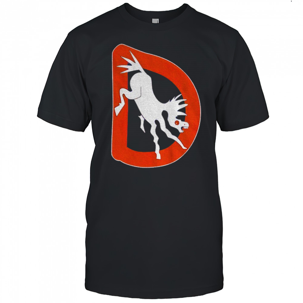 D horse Denver Broncos NFL Football logo 2025 shirt