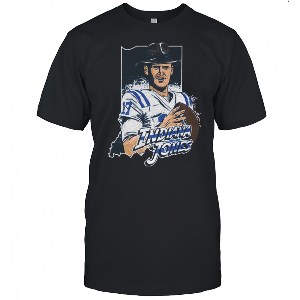 Daniel Jones 17 Indianapolis Colts Indiana Jones shirt
