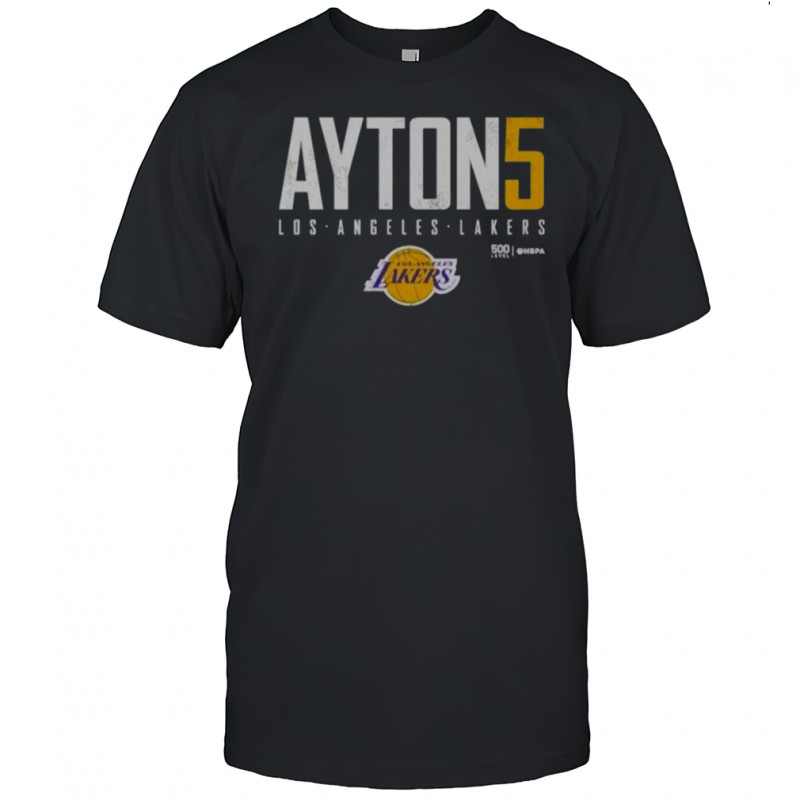 Deandre Ayton Los Angeles Lakers Elite WHT T-Shirt