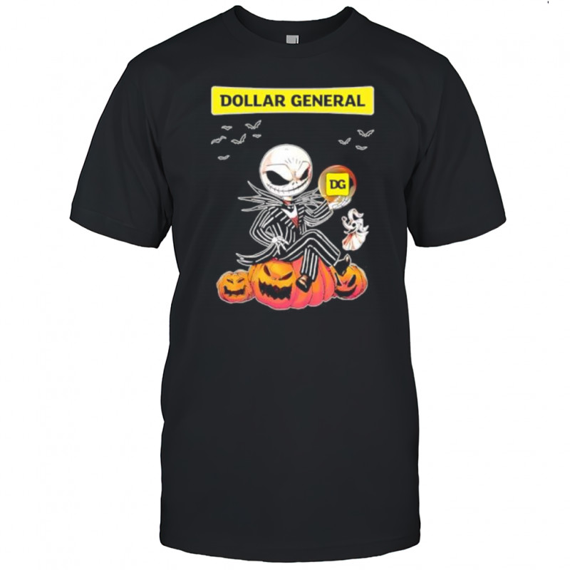 Dollar General Halloween with Jack Skellington shirt