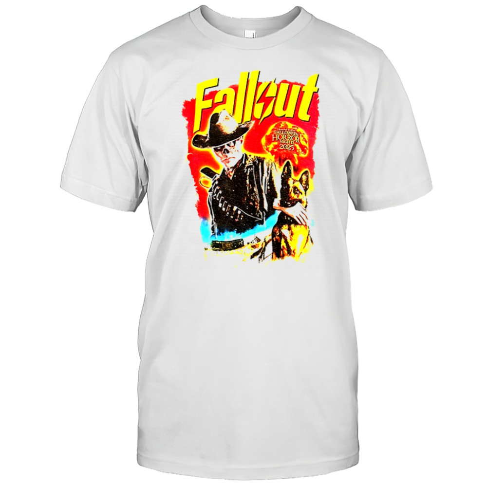 Fallout Universal Studios Halloween Horror nights 2025 shirt