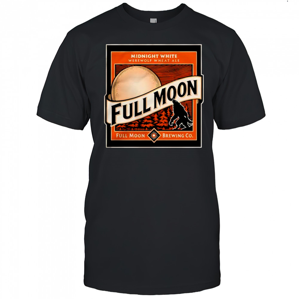 Full Moon Brewing Company Halloween shirt