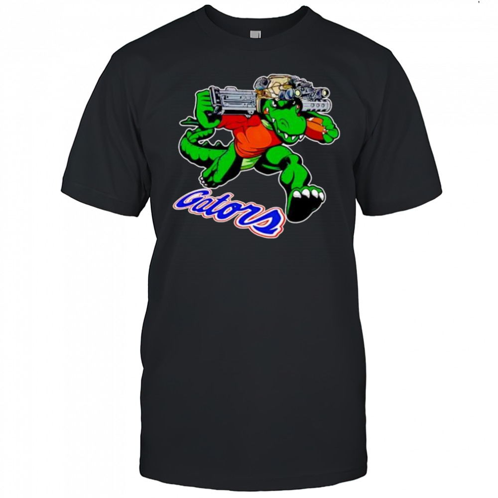 Gators Florida Alligator Military Football Rocket Launcher shirt
