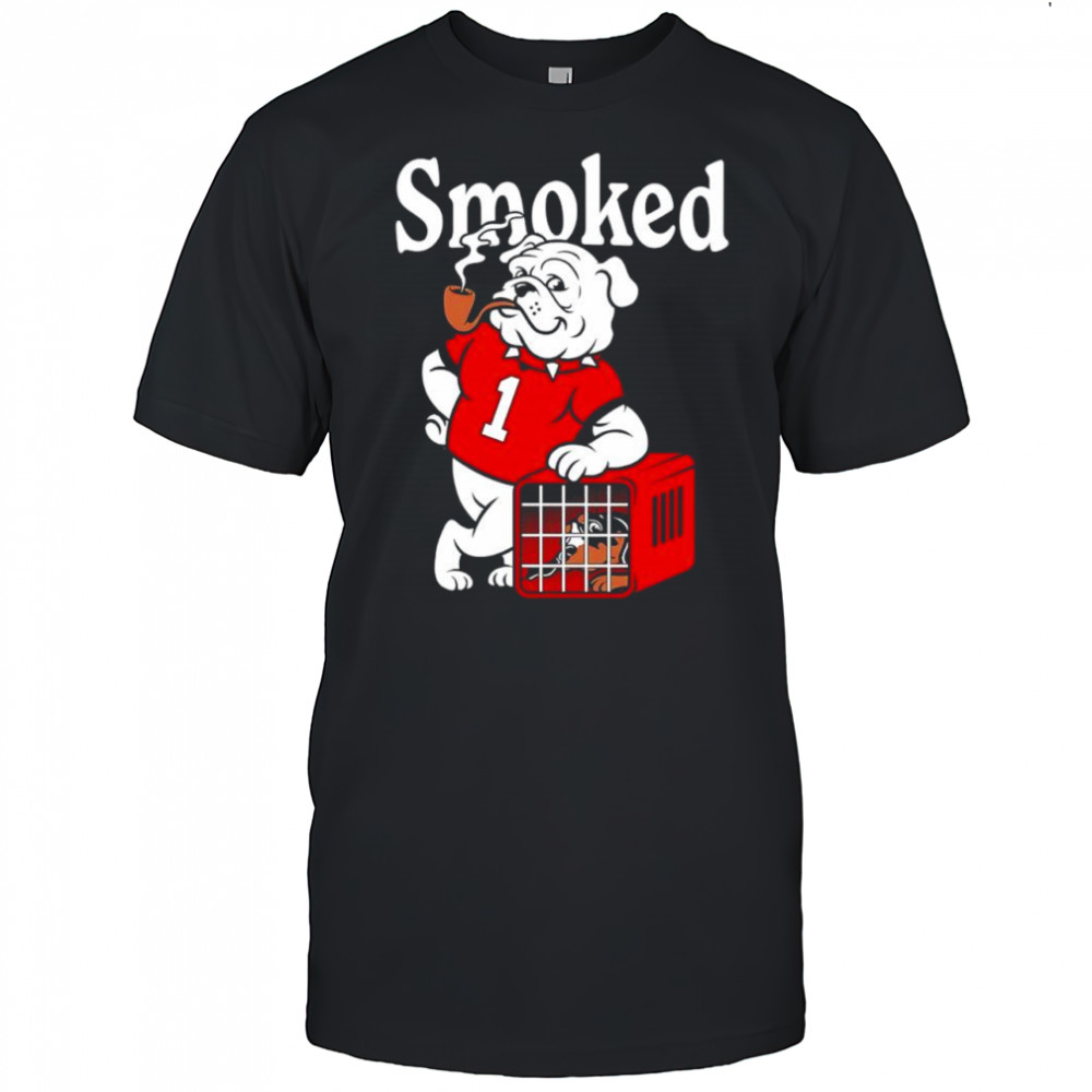 Georgia Bulldogs vs Tennesse Volunteers Smoked shirt