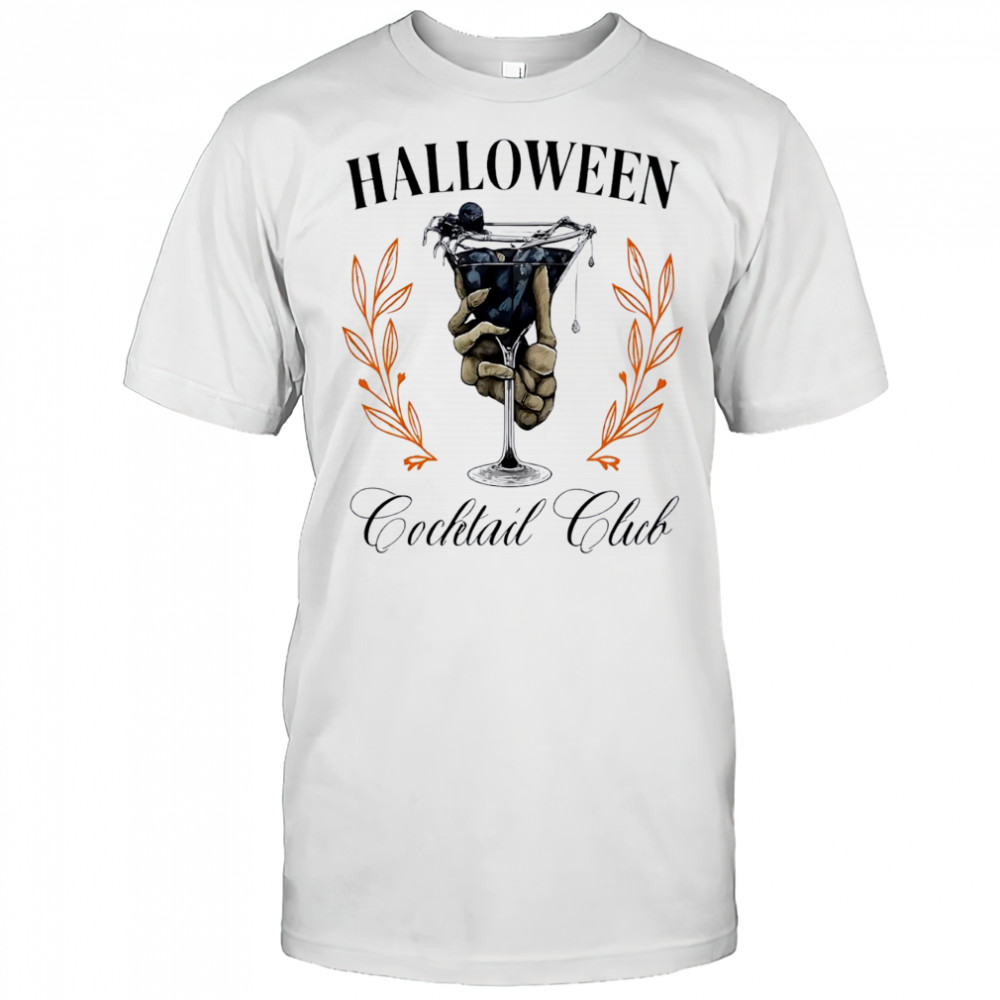 Halloween Cocktail Club Dark Drinks shirt