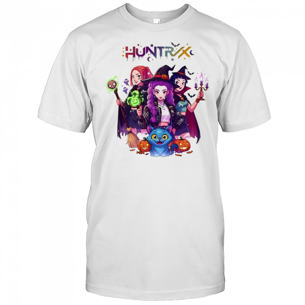 Huntrix KPop Demon Hunters Halloween characters shirt