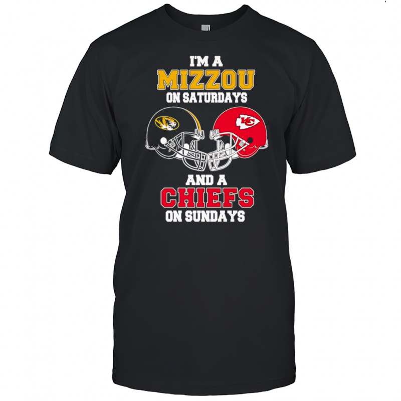 I’m a Mizzou on Saturdays and a Chiefs on Sundays shirt
