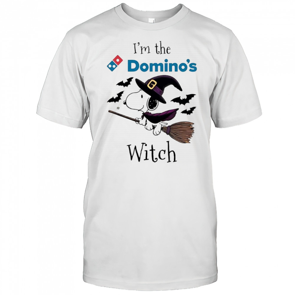 I’m the Domino’s Snoopy Witch Halloween shirt