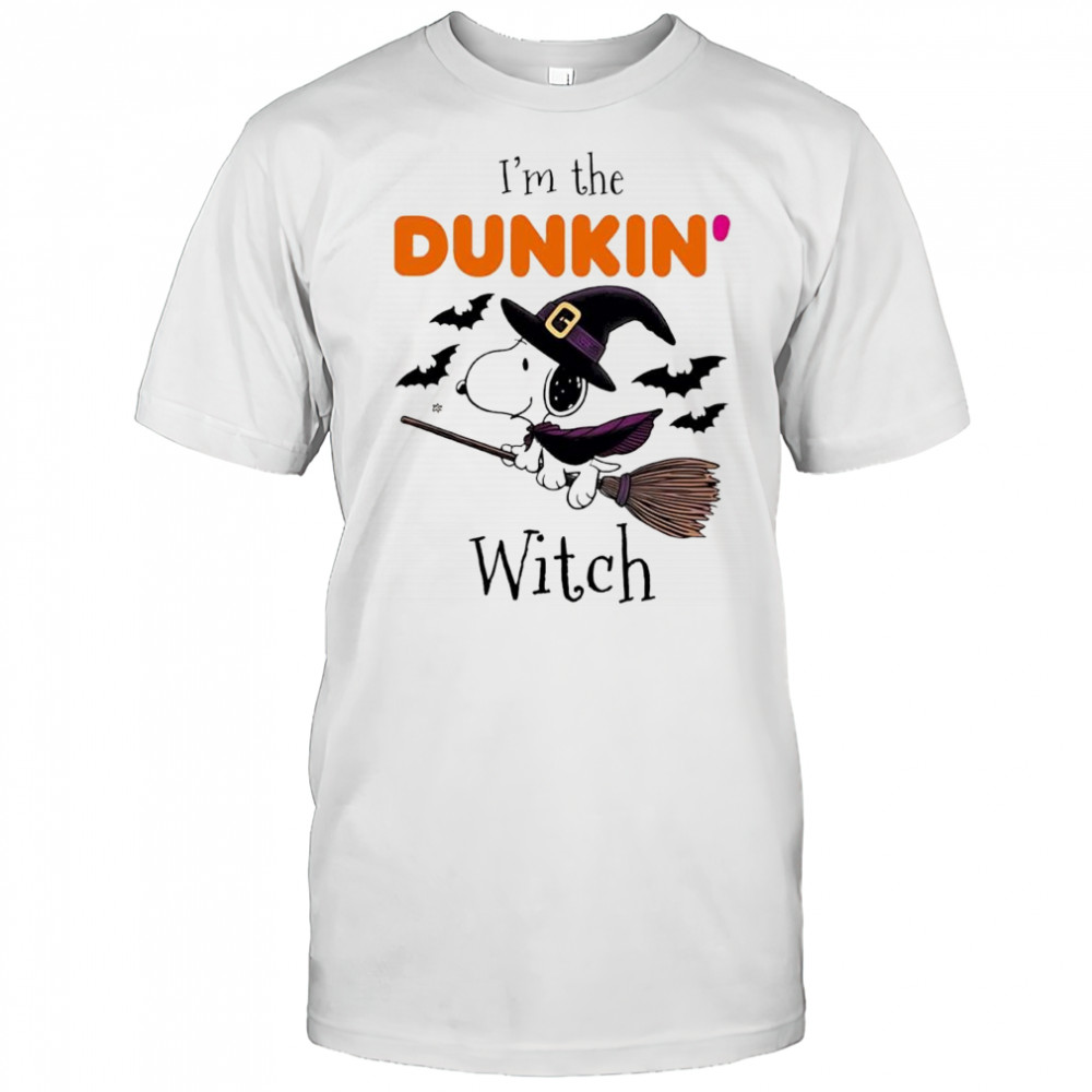 I’m the Dunkin Snoopy Witch Halloween shirt