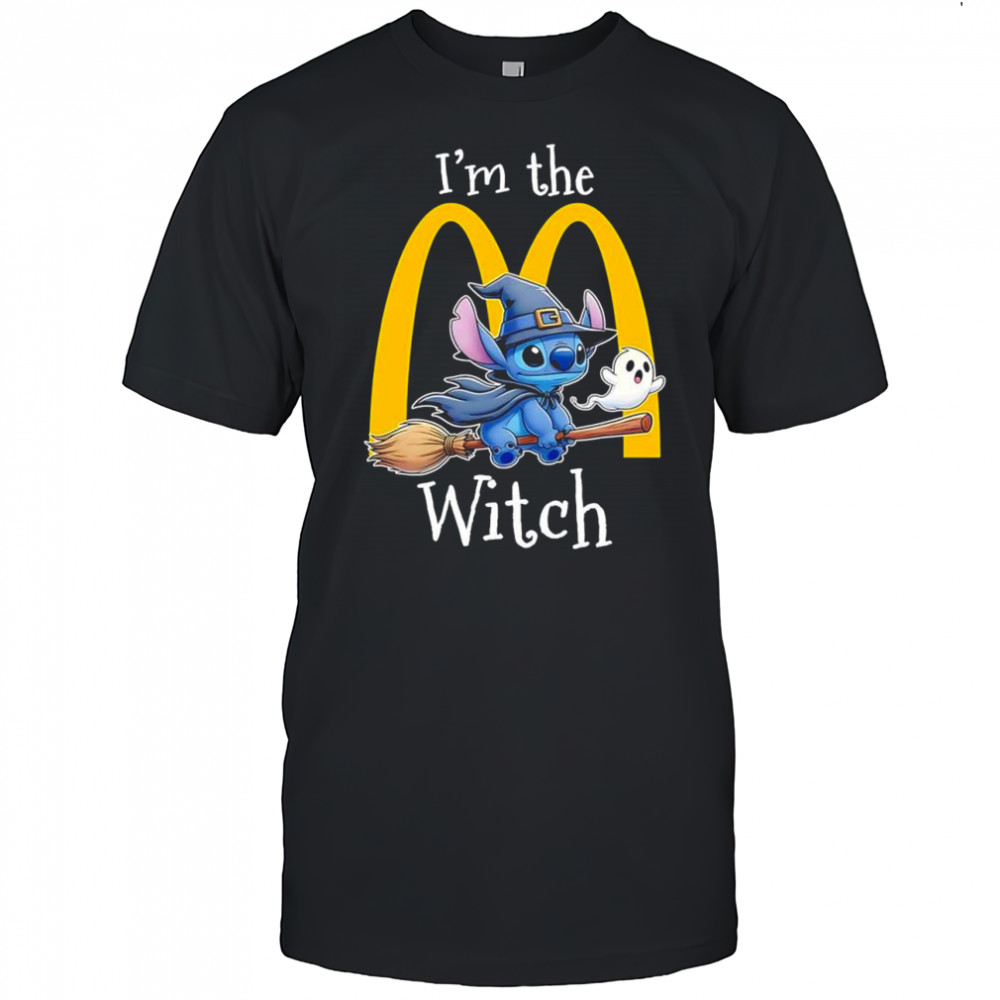 I’m the McDonald’s Witch x Stitch Ghost Halloween shirt