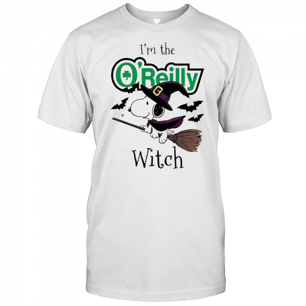 I’m the O’Reilly Snoopy Witch Halloween shirt