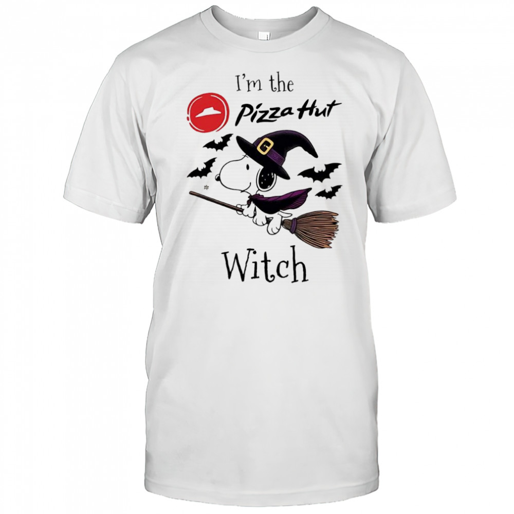 I’m the Pizza Hut Snoopy Witch Halloween shirt