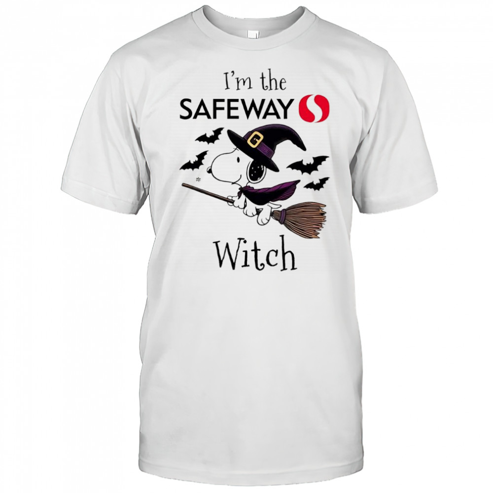 I’m the Safeway Snoopy Witch Halloween shirt