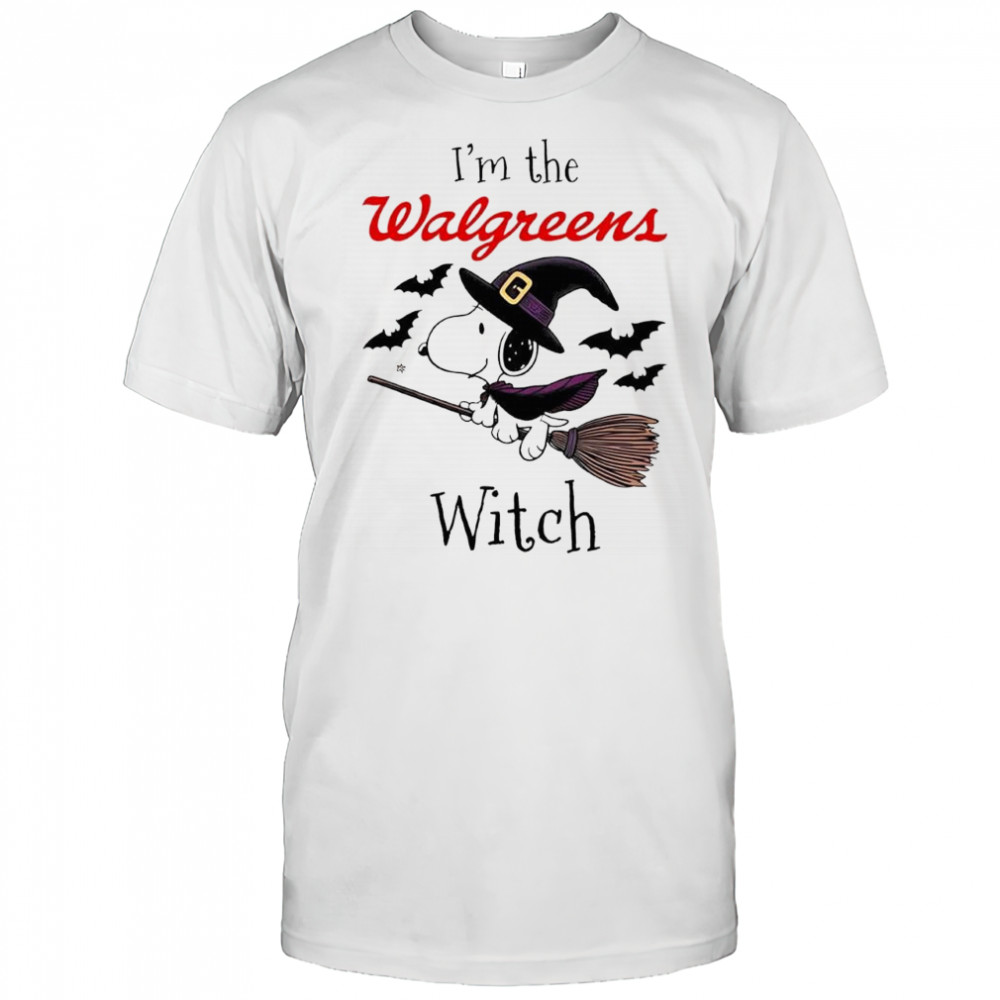 I’m the Walgreens Snoopy Witch Halloween shirt