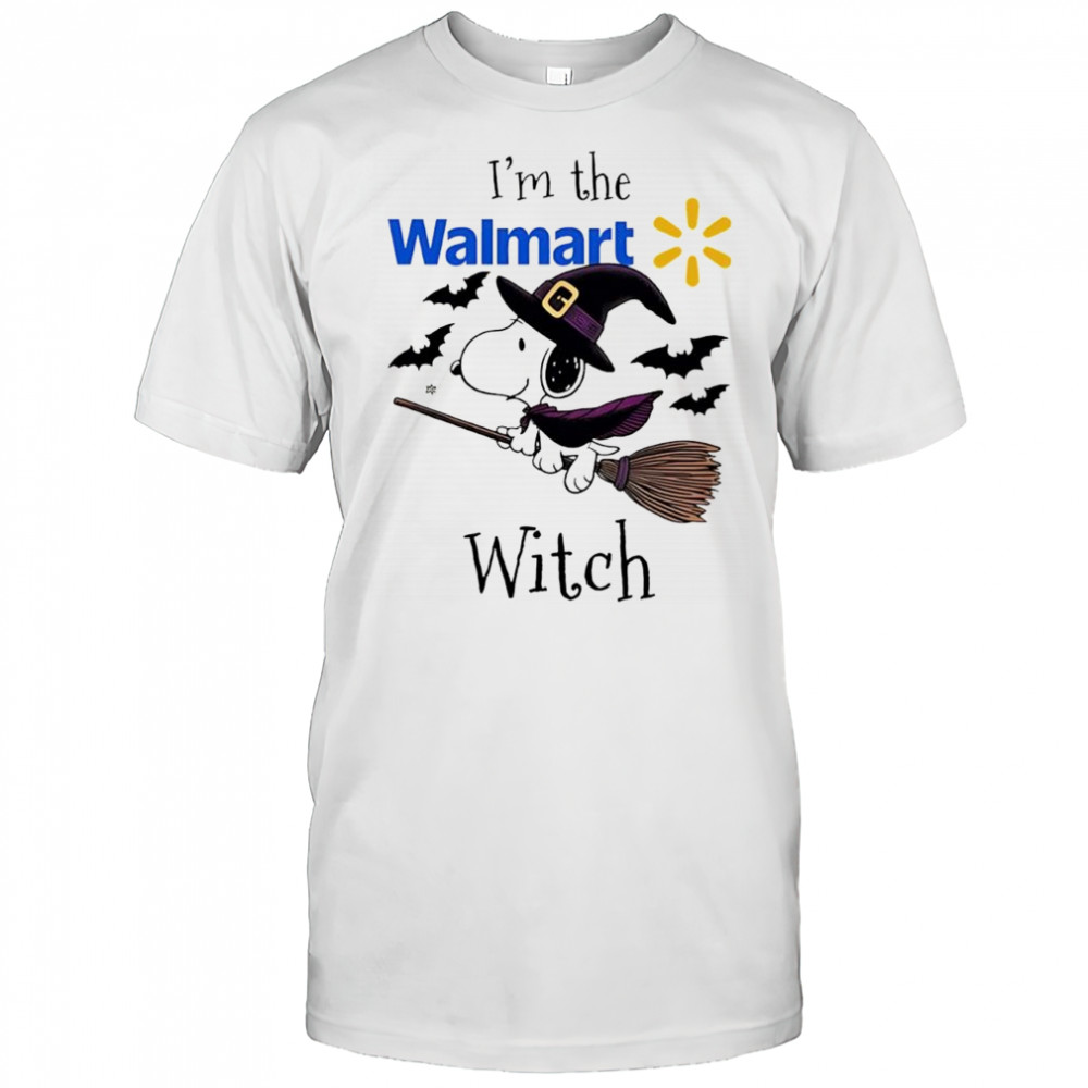 I’m the Walmart Snoopy Witch Halloween shirt