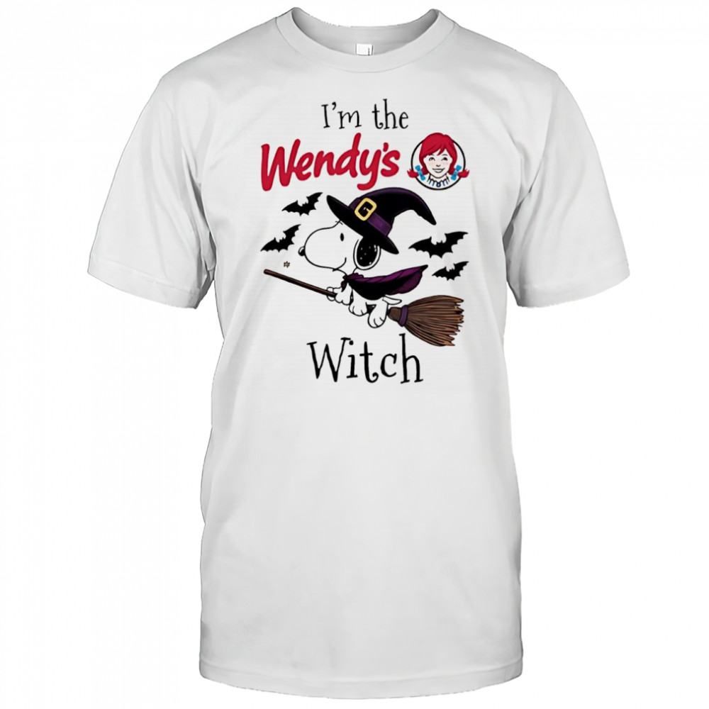 I’m the Wendy’s Witch Snoopy Witch Halloween shirt