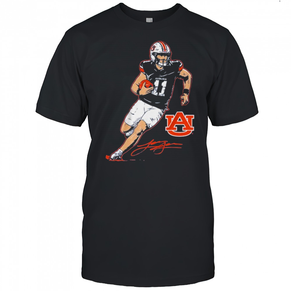 Jackson Arnold Superstar Pose Auburn Tigers T-shirt