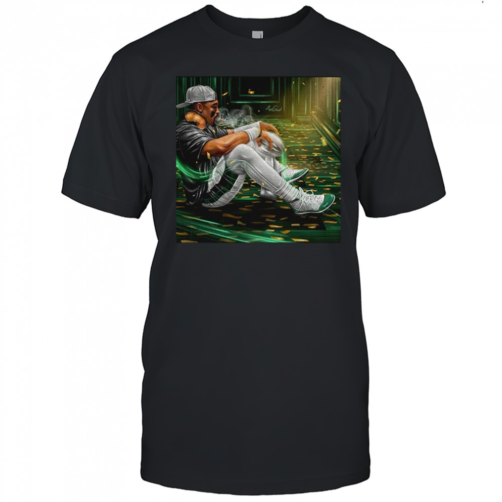 Jalen Hurts smoking Super Bowl Champ art shirt