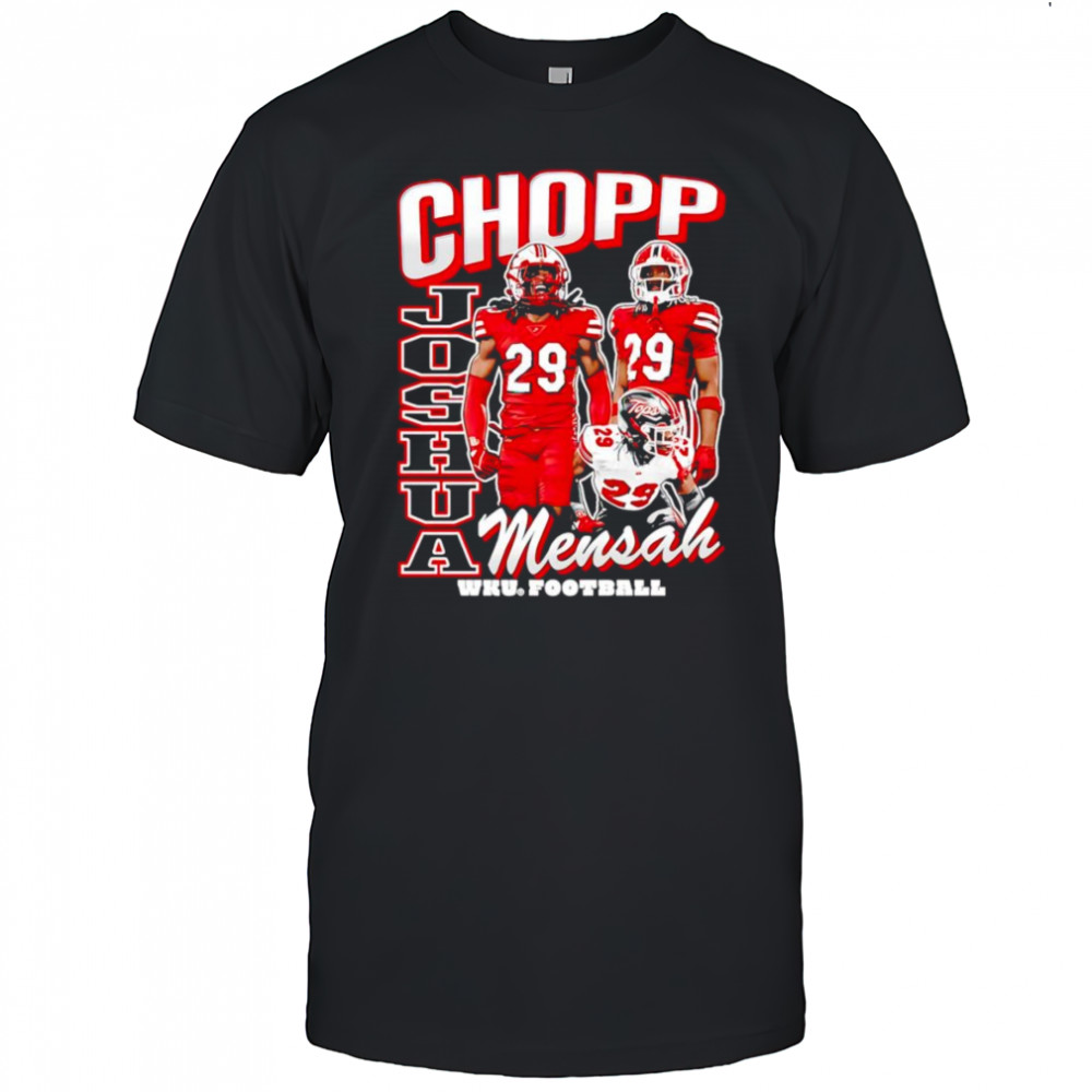 Joshua Mensah Chopp WKU football shirt