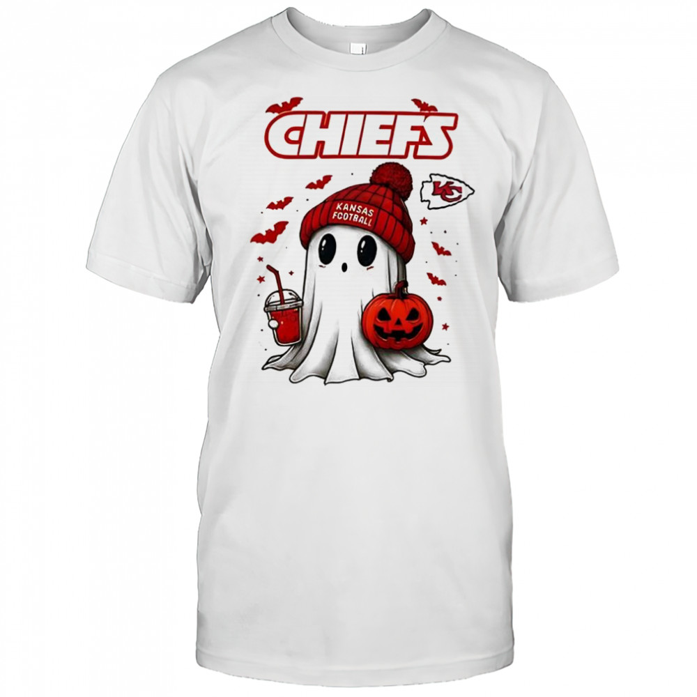 Kansas Fcotball Ghost Halloween Kansas City Chiefs shirt