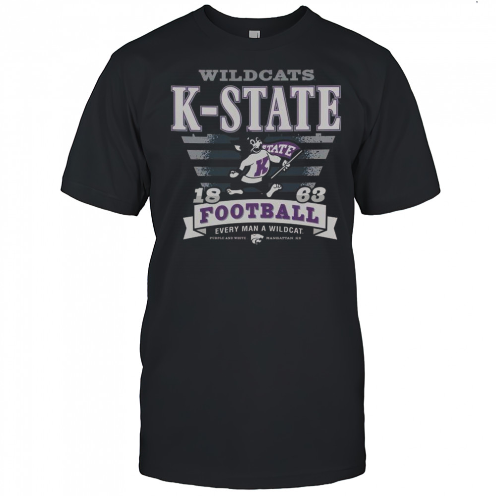 Kansas State Wildcats Stripe Splash T-Shirt