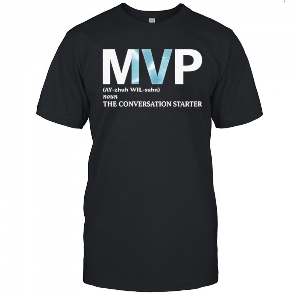 Las Vegas Aces Aja Wilson Mvp The Conversation Starter shirt
