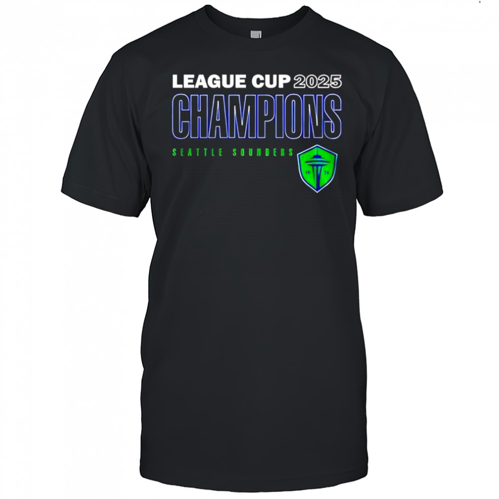 League Cup 2025 Champions Seattle Sounders shirt