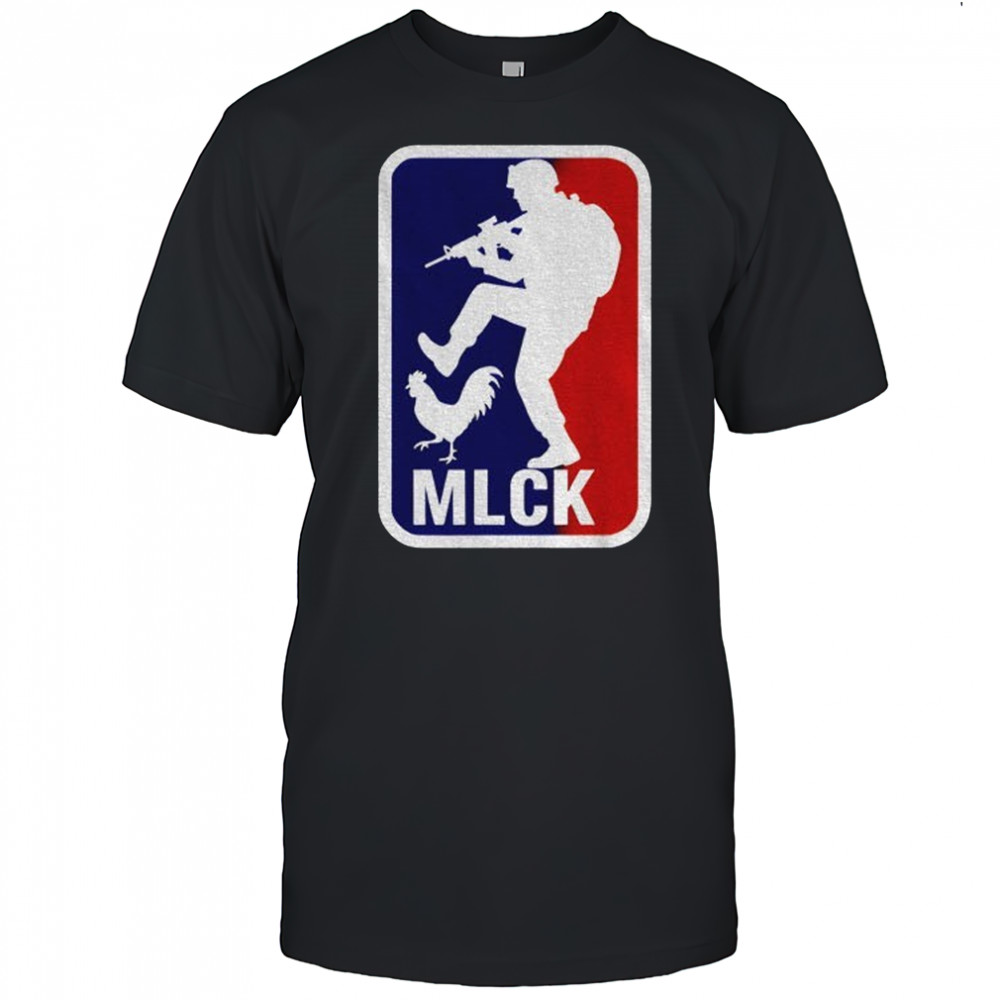 Major League Chicken Kicker MLB parody logo shirt