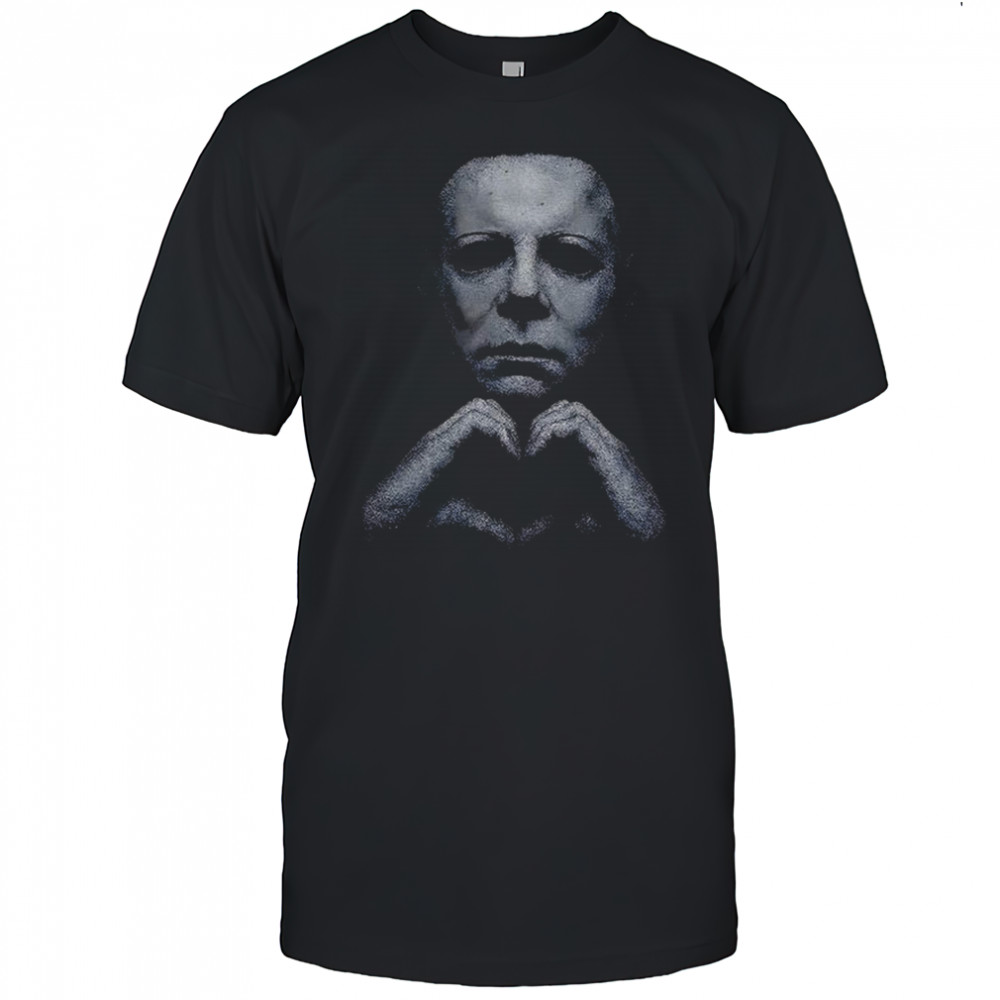 Michael Myers Heart Horror Movie Chracters Halloween shirt