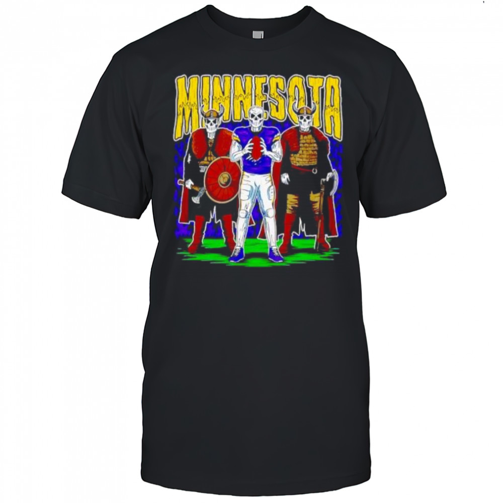 Minnesota Vikings Guard Skeletons Football shirt